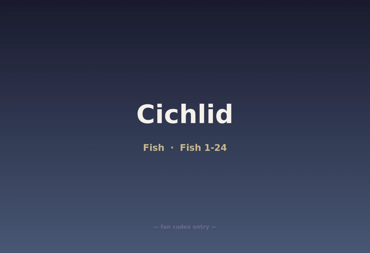 Cichlid