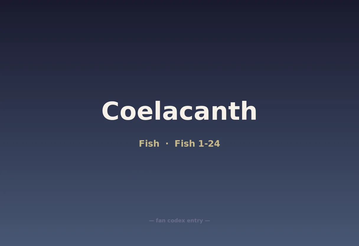 Coelacanth