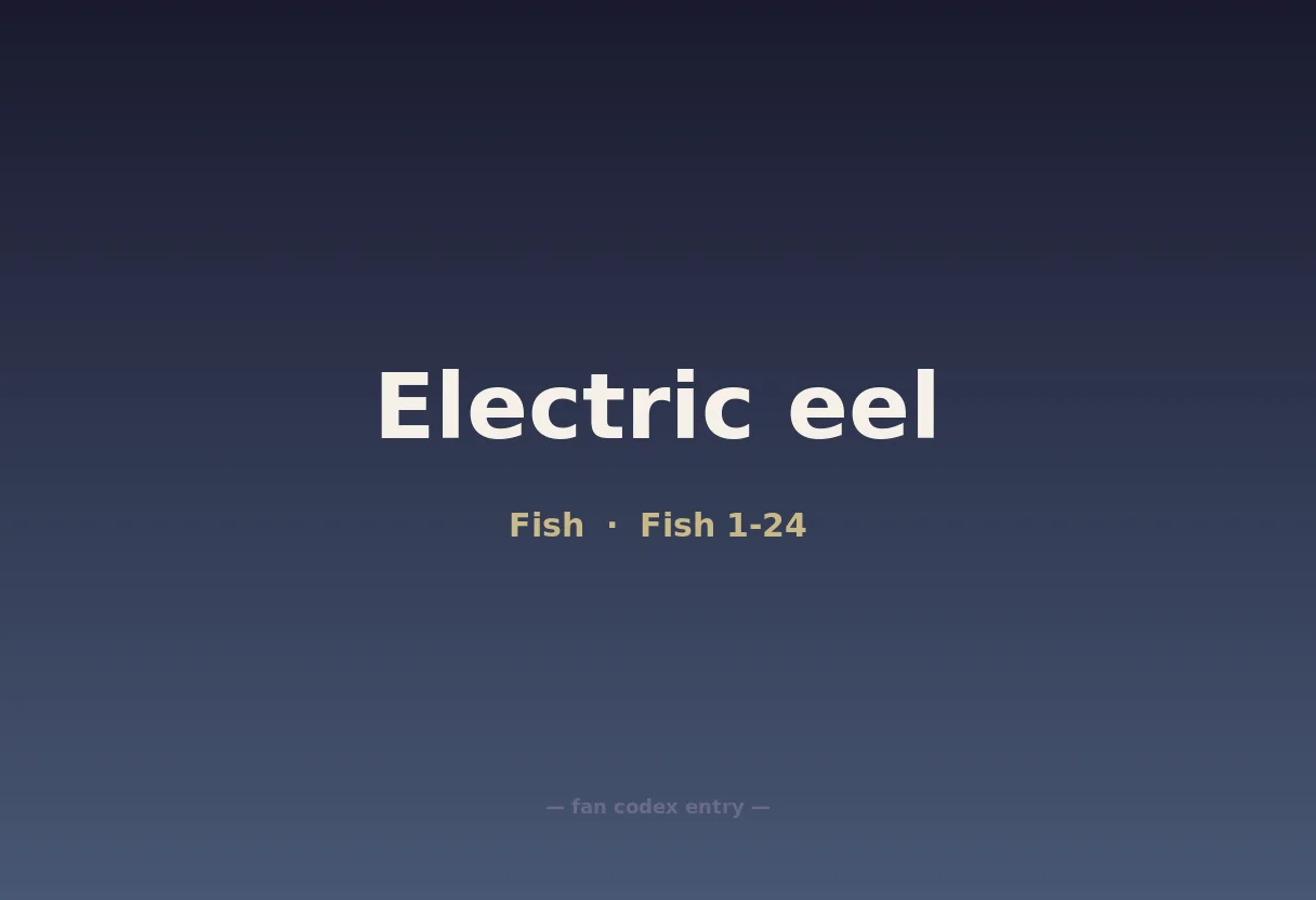 Electric eel