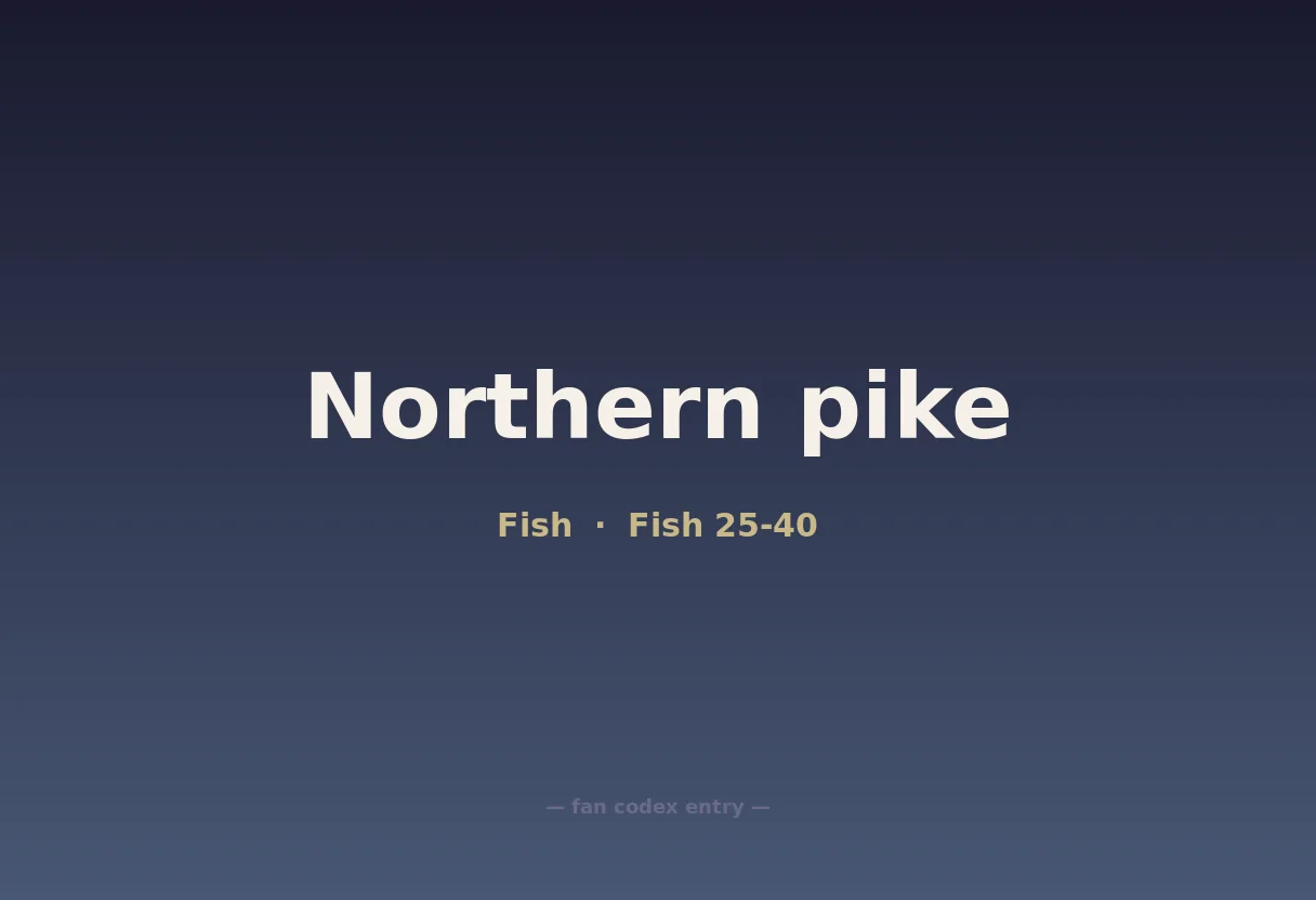 Northern pike